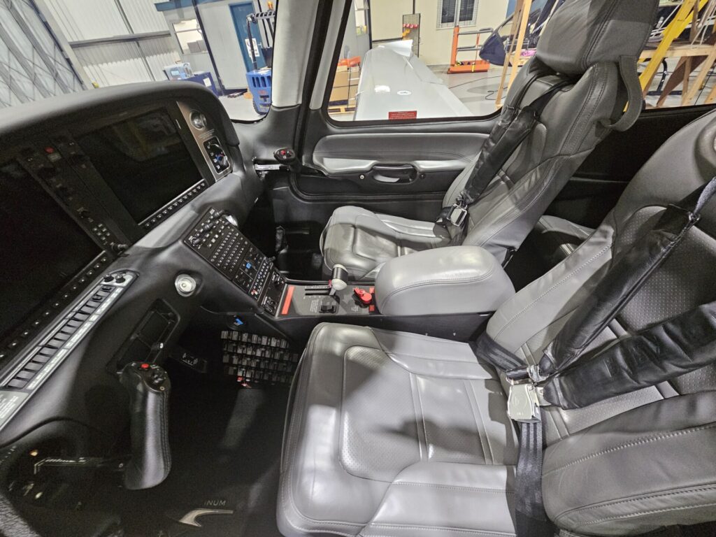 Cirrus aircraft interior cleaning, valeting and detailing.